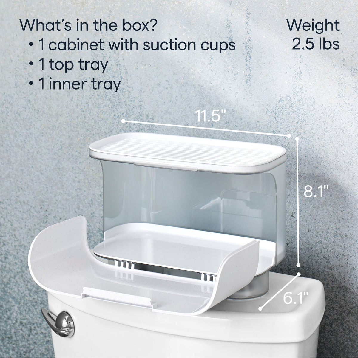 HideAway™ Toilet Cabinet