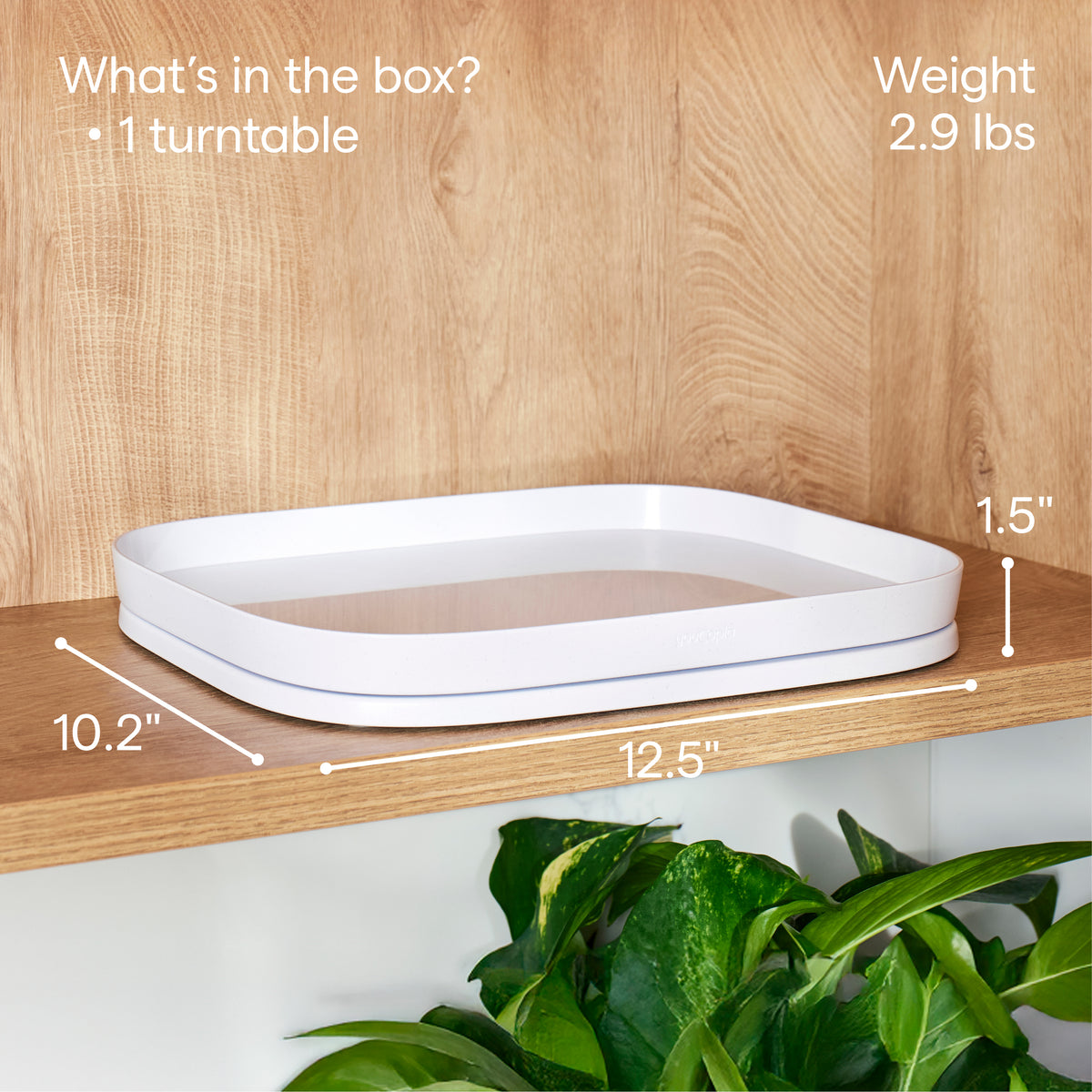 MagicTrack™ Rectangle Turntable