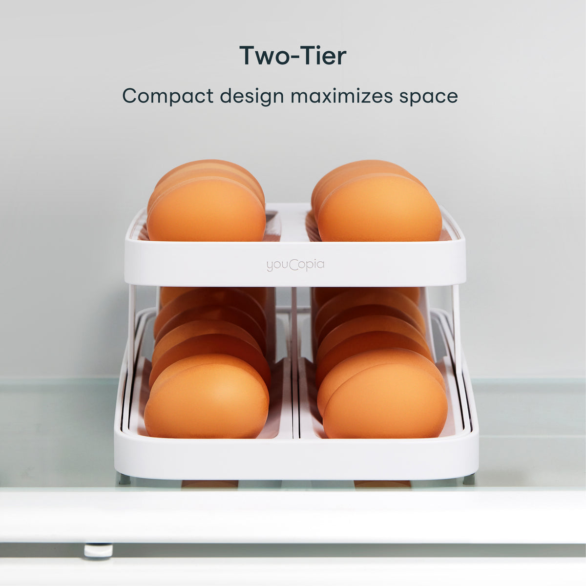 RollDown® Egg Dispenser, Double Track