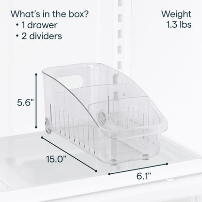 RollOut® Fridge Drawer, 6"