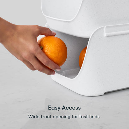 ShelfBin™ Stacking Pantry Bins, 2-Pack