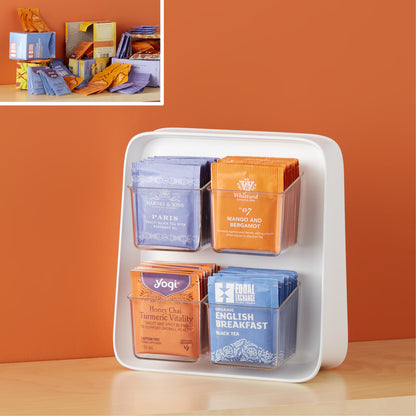 SipStation™ 80 Tea Bag Organizer Caddy