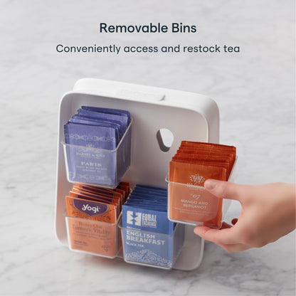 SipStation™ 80 Tea Bag Organizer Caddy