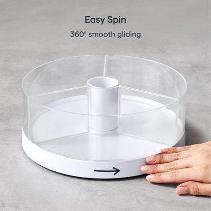 SmoothSpin™ Turntable with 3 Bins