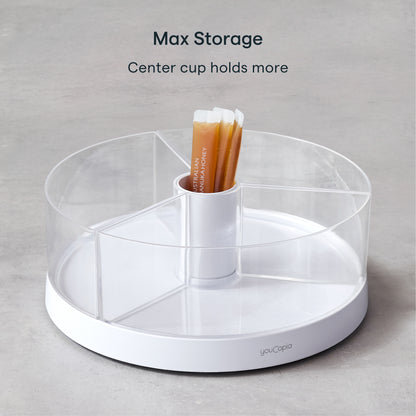 SmoothSpin™ Turntable with 3 Bins