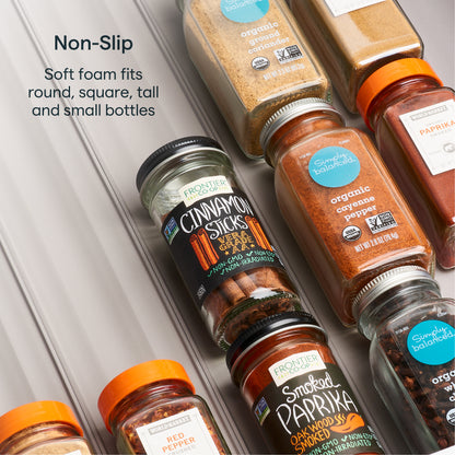 SpiceLiner® Spice Drawer Organizer, Gray
