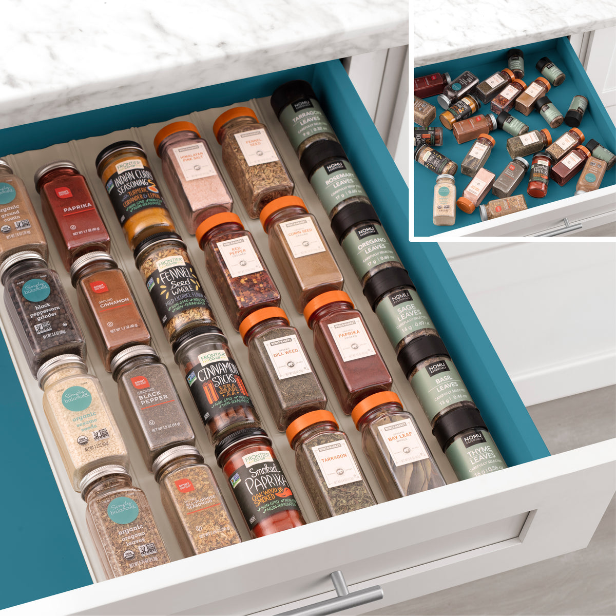 SpiceLiner® Spice Drawer Organizer, Sandstone