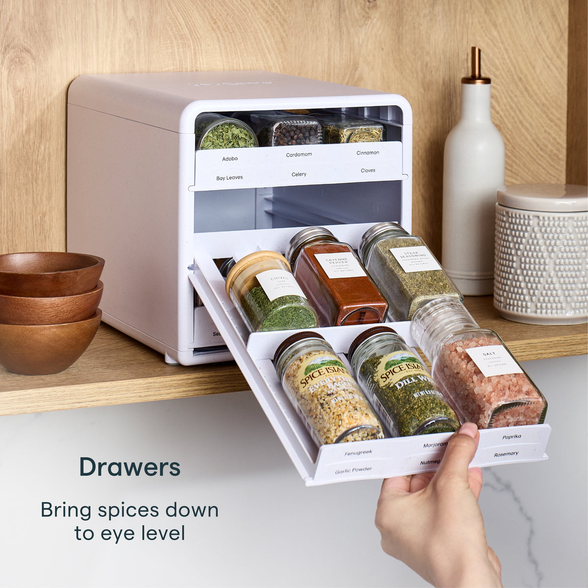 SpiceStack® Spice Organizer, 18 Bottle