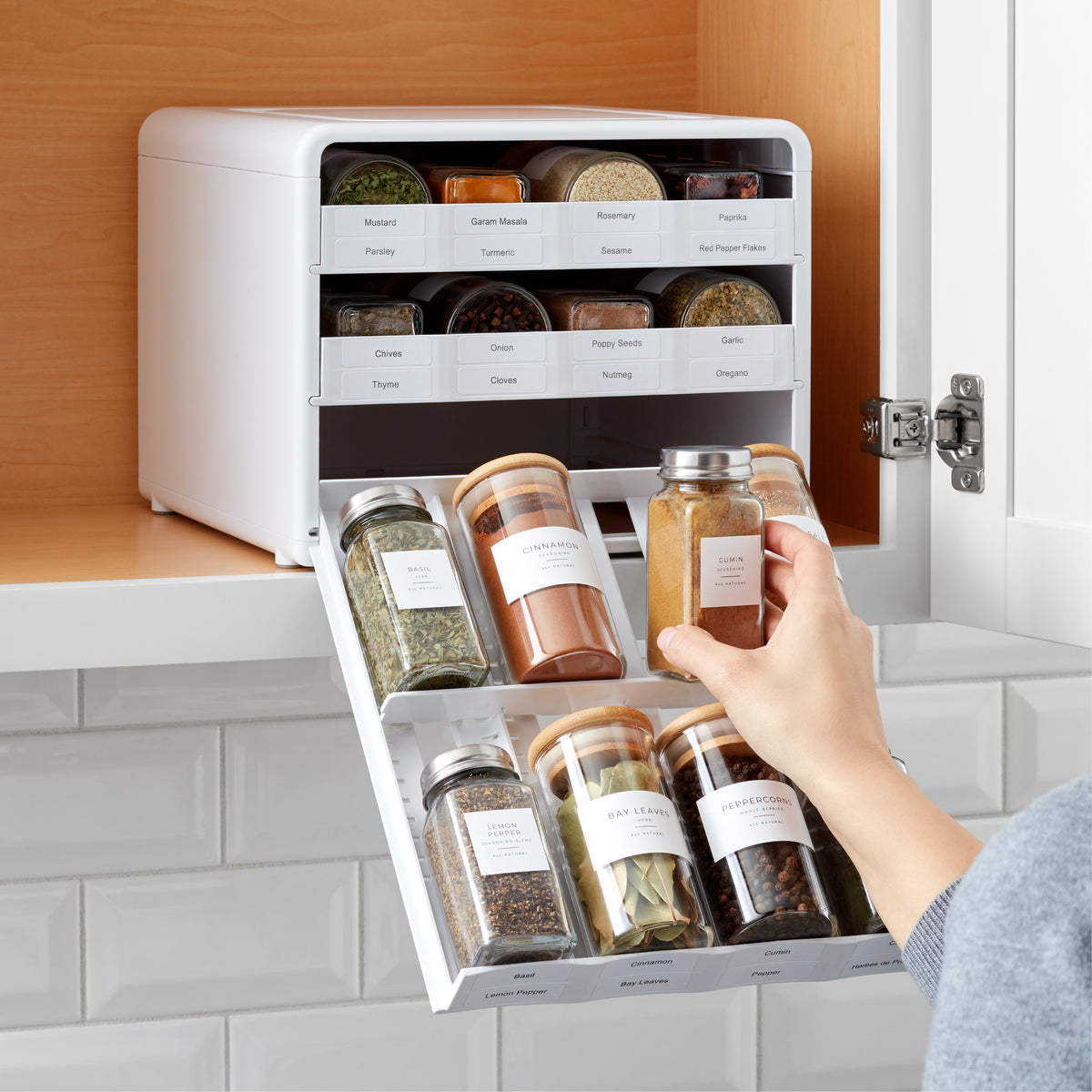 SpiceStack® Spice Organizer, 24 Bottle