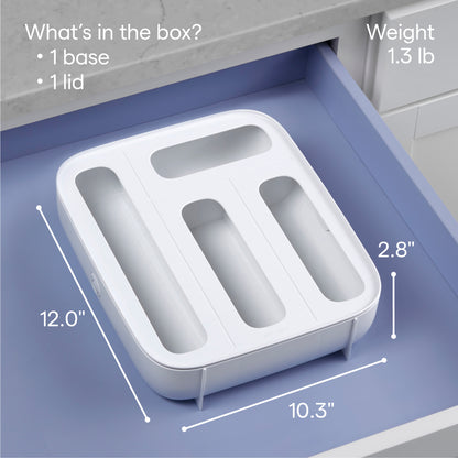 StoraBag™ Food Bag Dispenser, 4 Slot