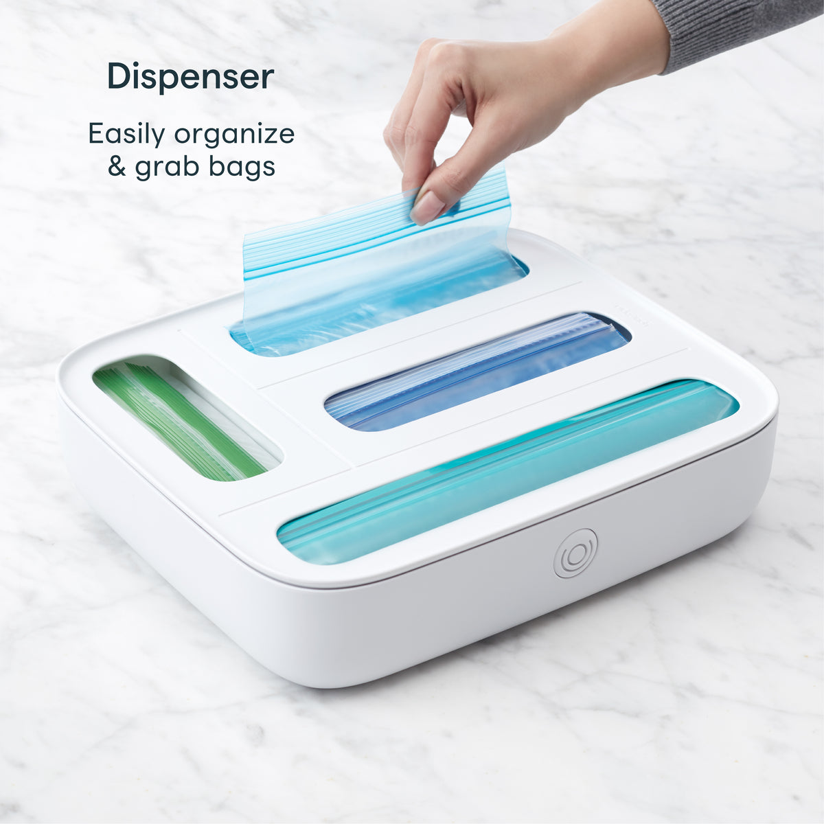 StoraBag™ Food Bag Dispenser, 4 Slot