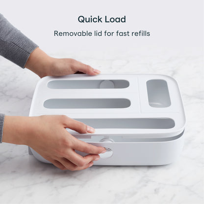 StoraBag™ Food Bag Dispenser, 4 Slot