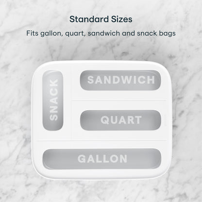 StoraBag™ Food Bag Dispenser, 4 Slot
