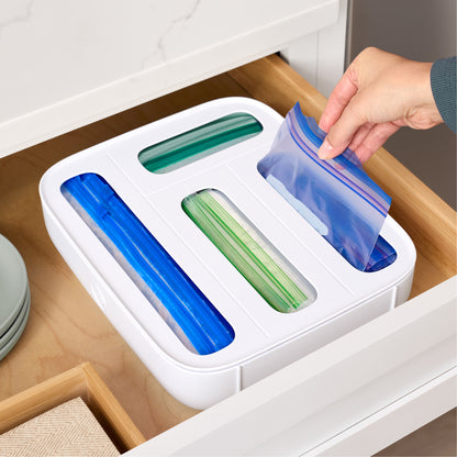 StoraBag™ Food Bag Dispenser, 4 Slot