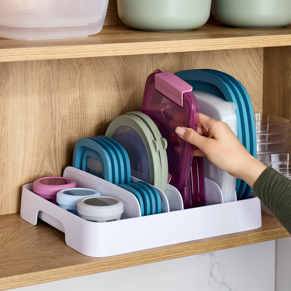 StoraLid® Container Lid Organizer, 24 Lid