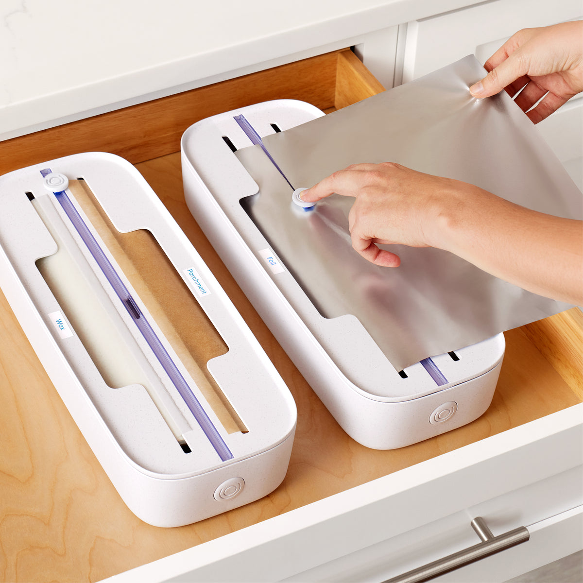 StoraRoll™ Food Wrap Dispenser 2-in-1