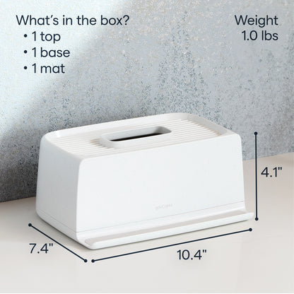 The Ledge™ Tissue Holder, Rectangular