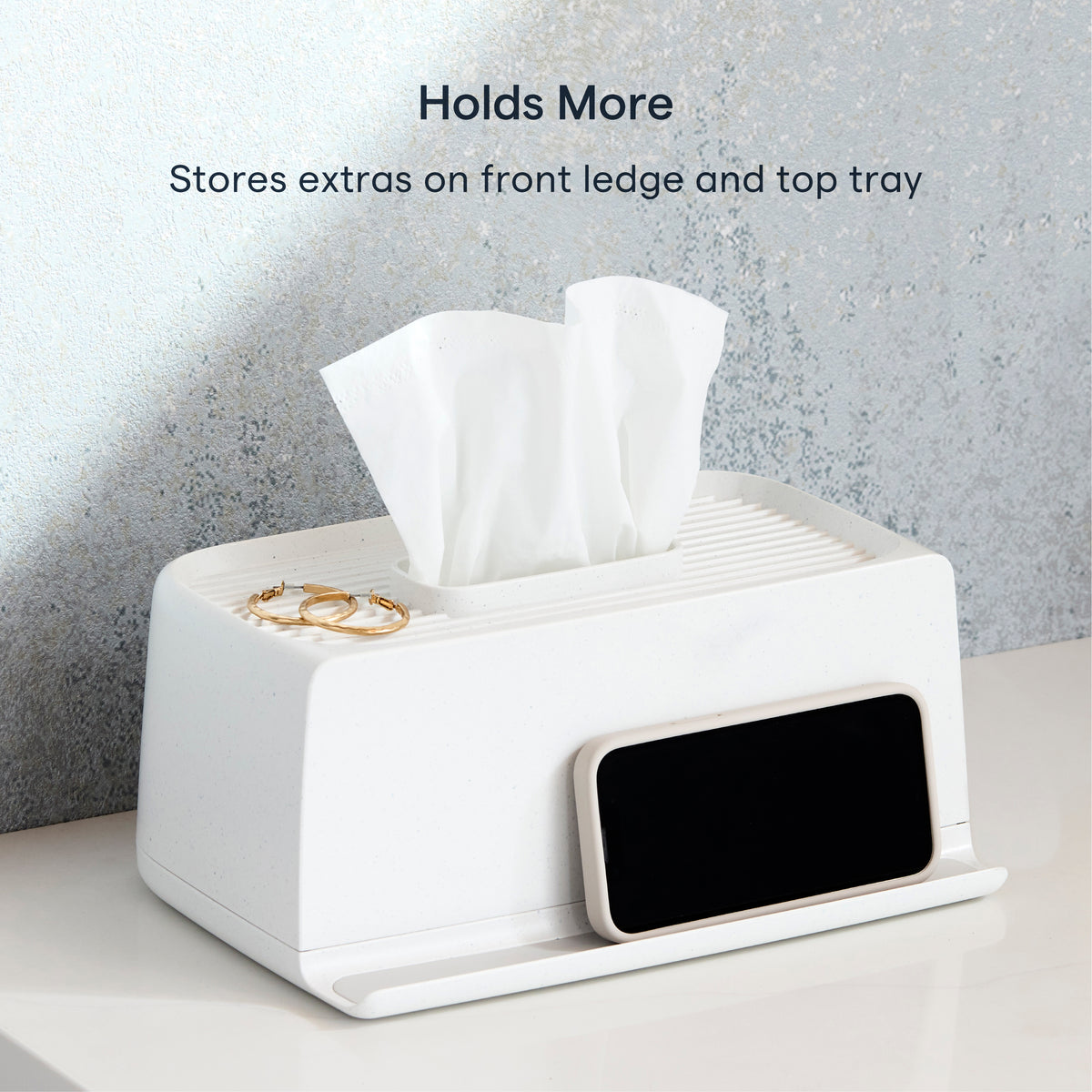 The Ledge™ Tissue Holder, Rectangular