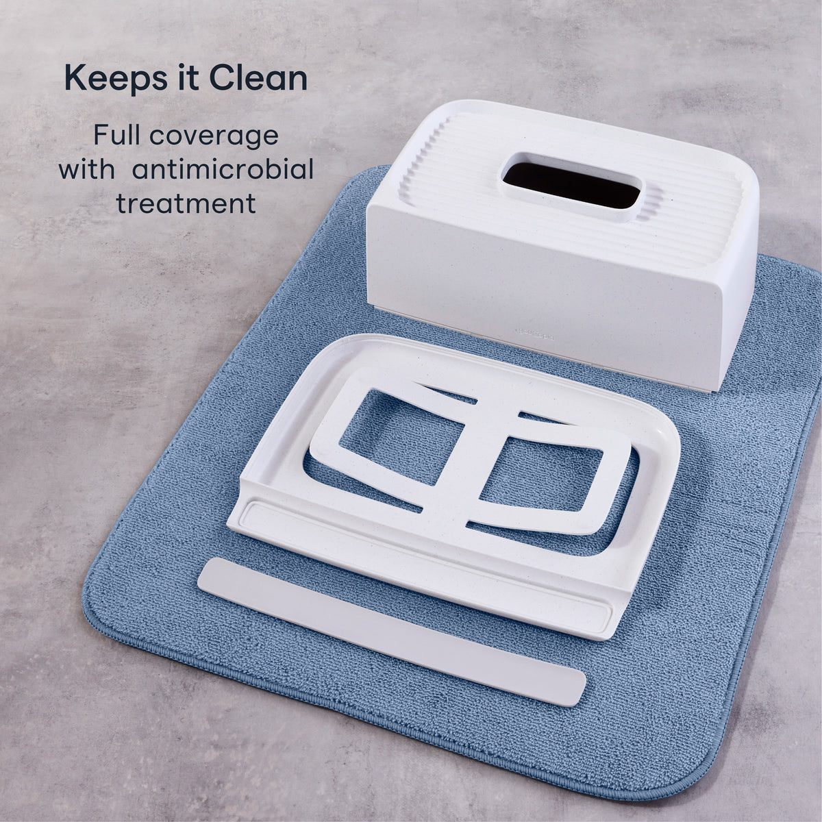 The Ledge™ Tissue Holder, Rectangular