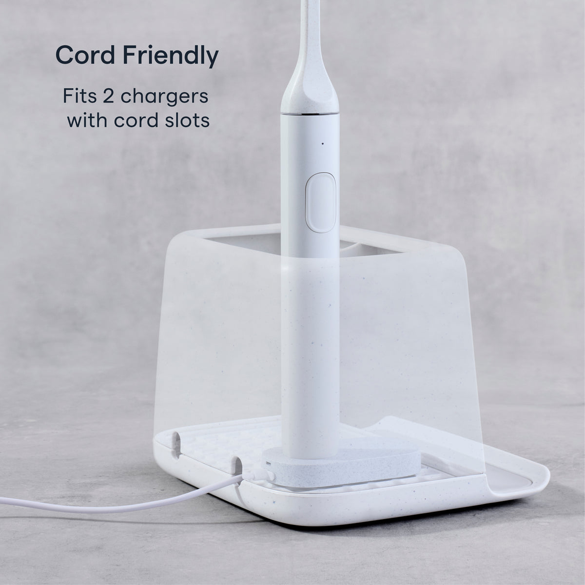 The Ledge™ Toothbrush Holder, 2 Slot