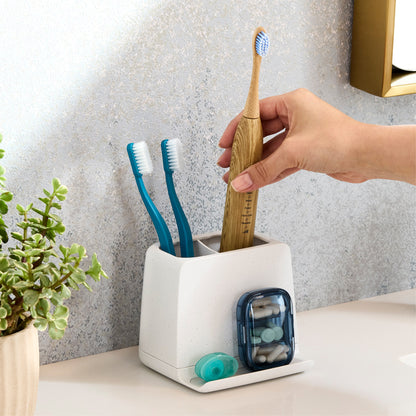 The Ledge™ Toothbrush Holder, 2 Slot