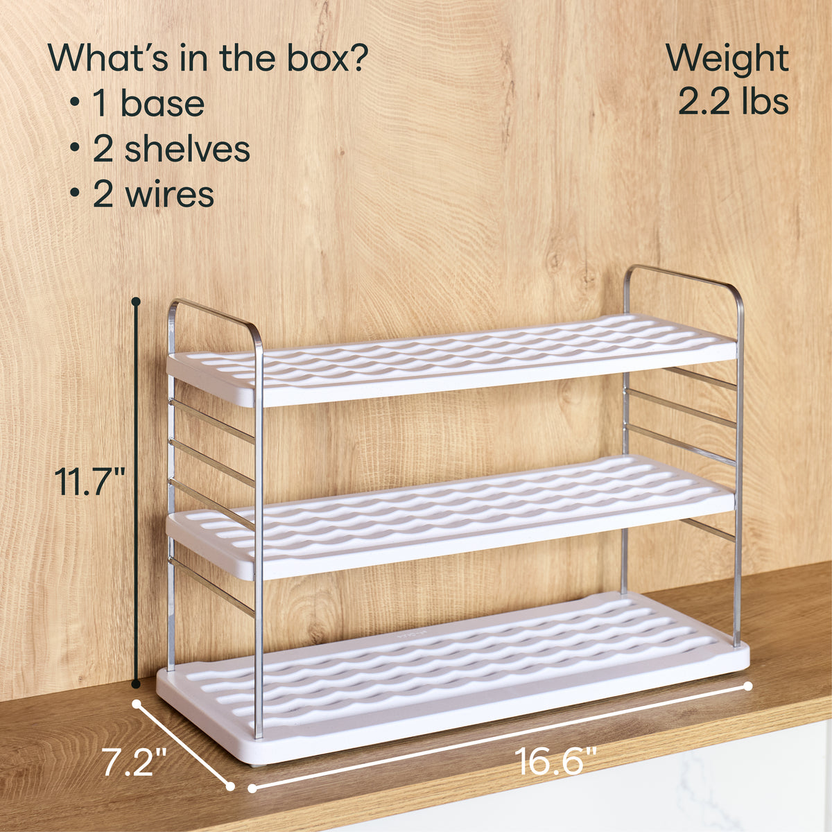 UpSpace® Bottle Organizer, 12 Bottle