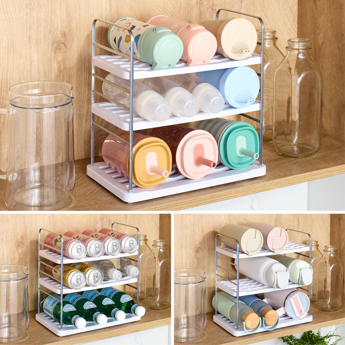 UpSpace® Bottle Organizer, 9 Bottle