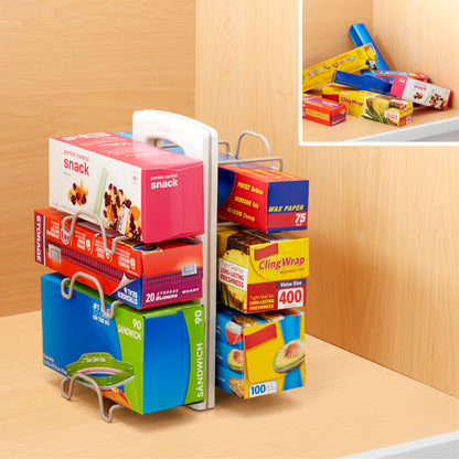 WrapStand® Kitchen Wrap Foil and Bag Caddy