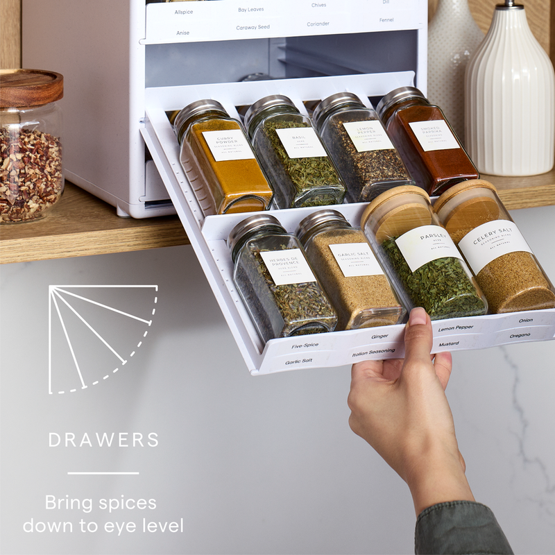 SpiceStack® Spice Bottle Organizer, 24 Bottle – YouCopia