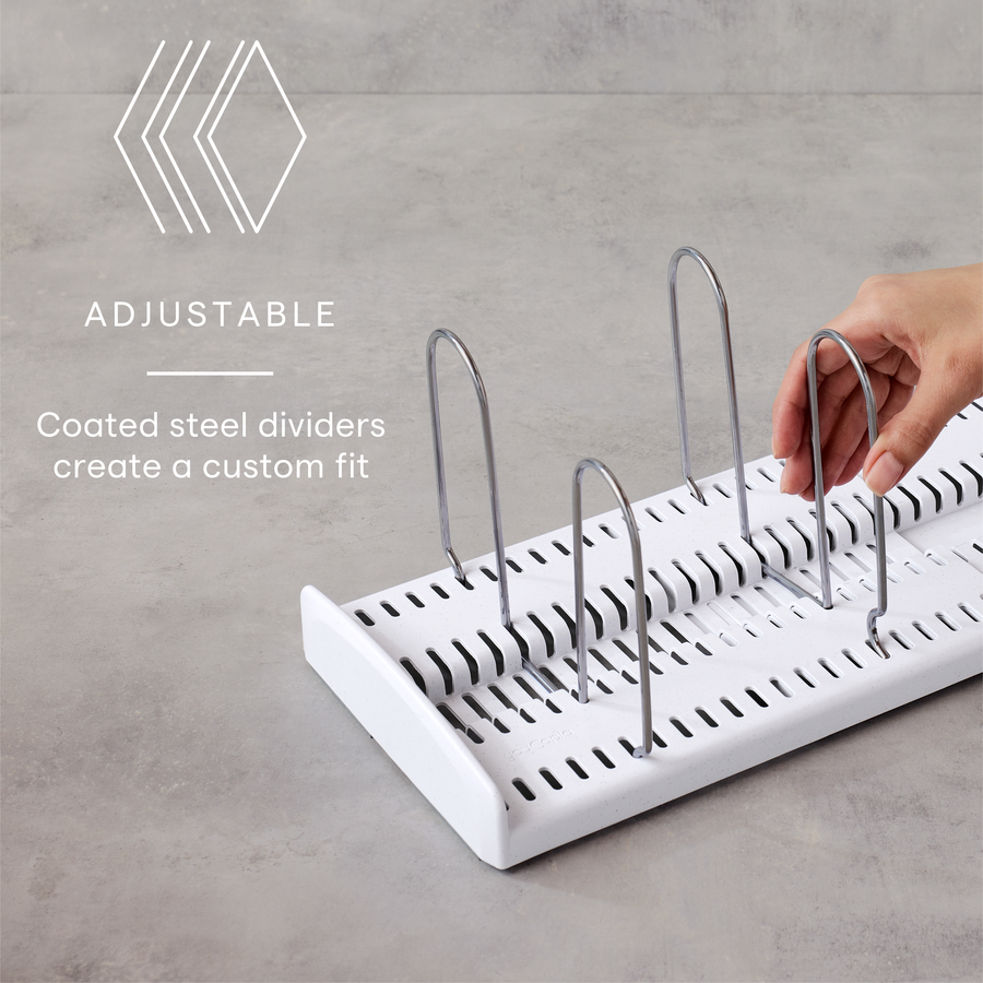 StoreMore® Expandable Pan & Lid Rack Extra Dividers, Organizing Hero™