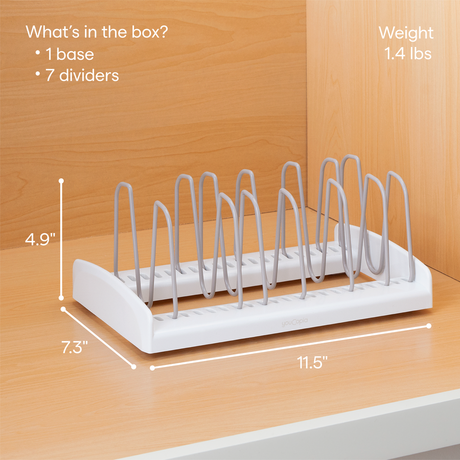 StoreMore® Adjustable Lid Holder