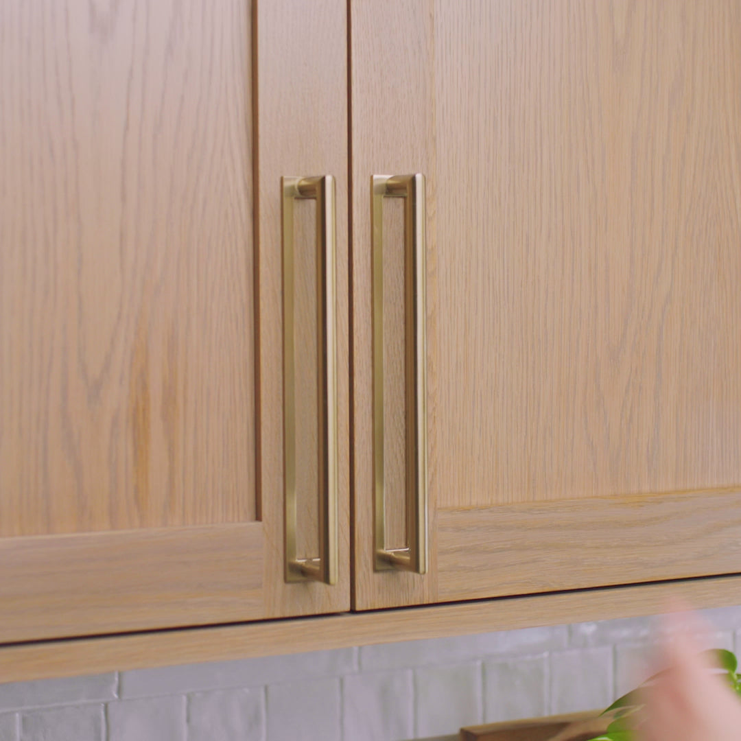 Load video: storalid lid organizer video featuring the handles on the organizer for easy access