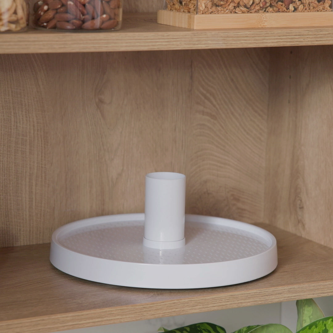 SPI ミゾハン　120㎜ SmoothSpin™ Turntable with 3 Bins – YouCopia