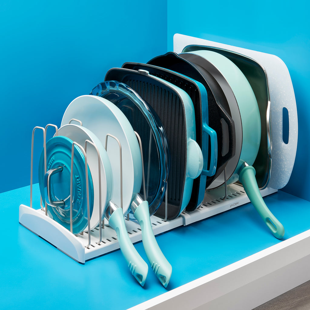 StoreMore® Expandable Cookware Rack