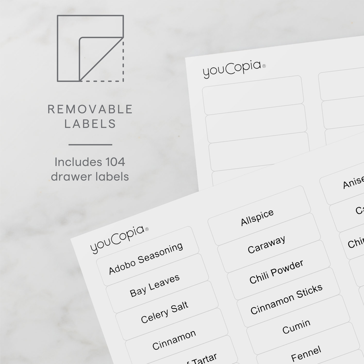 Youcopia spice discount rack