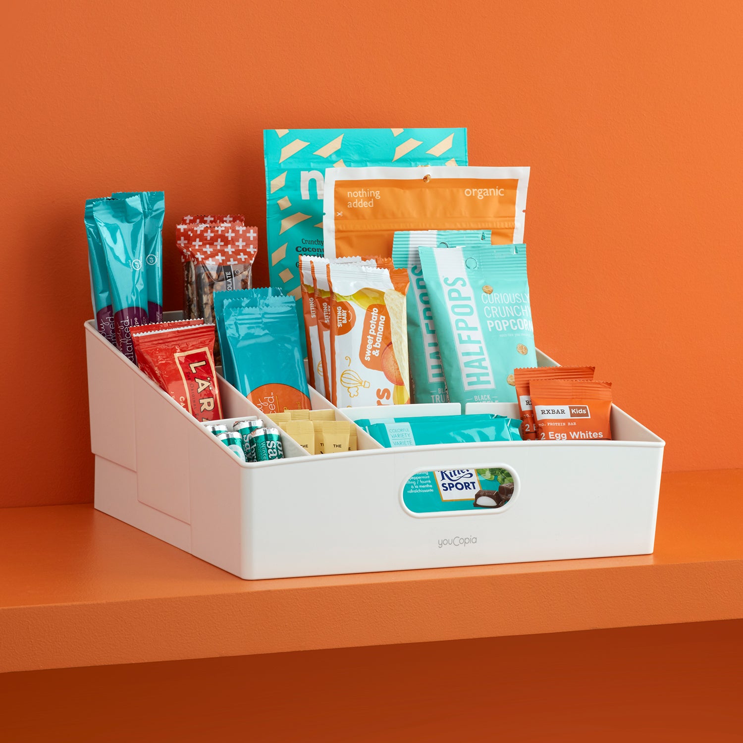 ShelfBin™ 3-Tier Packet and Snack Bin Organizer, Large