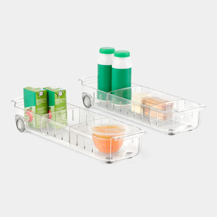 RollOut™ Fridge Caddy, 4”, 2-Pack