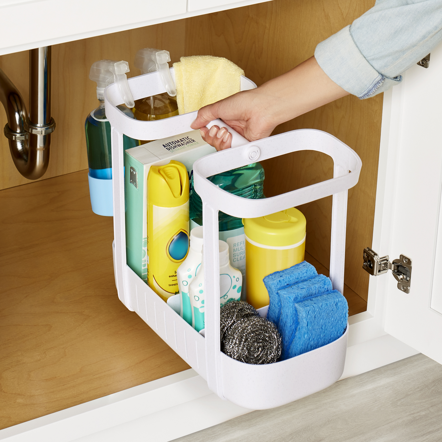How to Create a Cleaning Caddy with Natural Cleaning Solutions - Tidbits