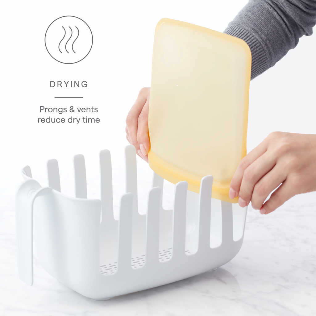 Dry+Store™ Bag Drying Rack and Bin Set