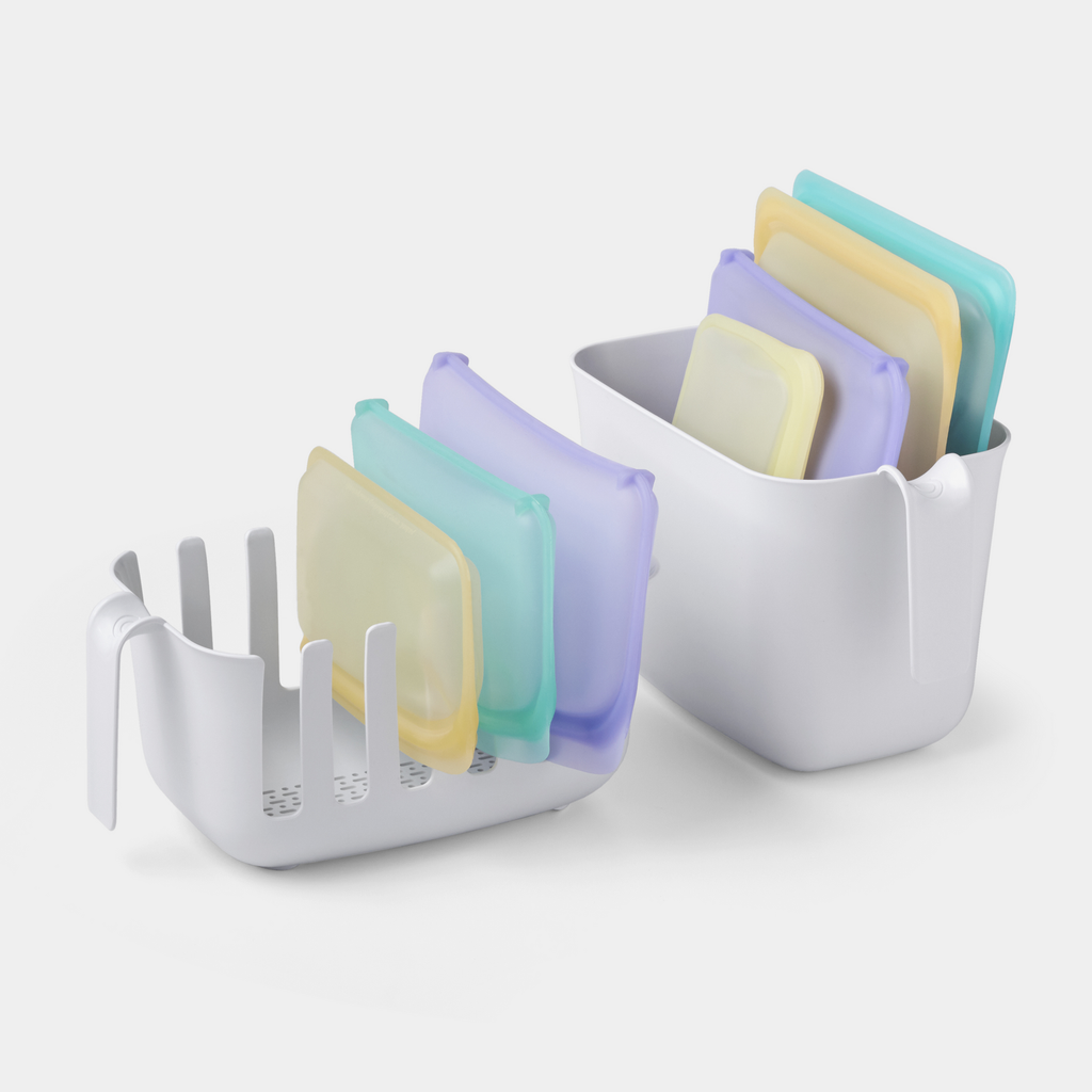 Dry+Store™ Bag Drying Rack and Bin Set