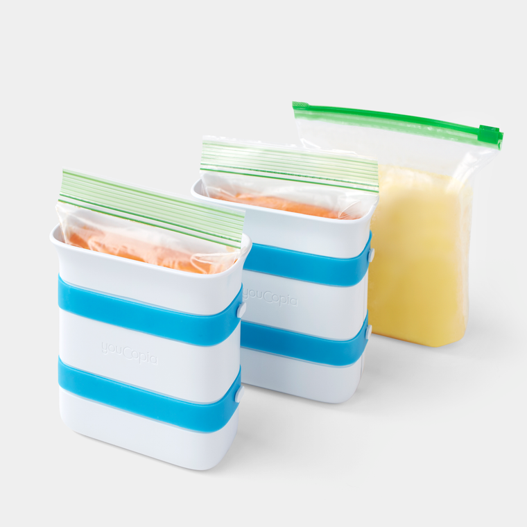 YouCopia® FreezeUp® Freezer Food Block Maker, 2 Cup, 2-Pack