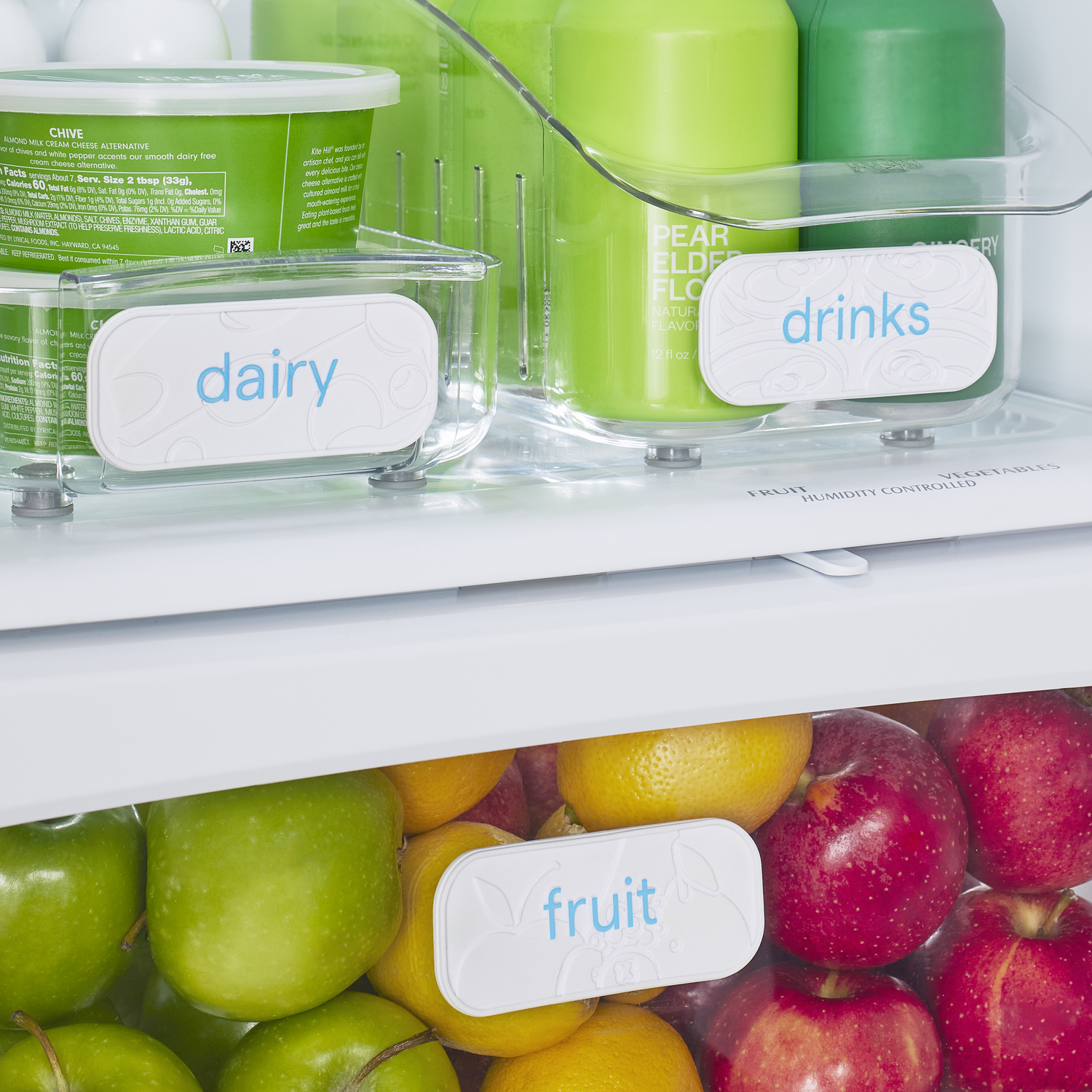 ReStickable™ 3D Fridge Labels, 10-Piece Set